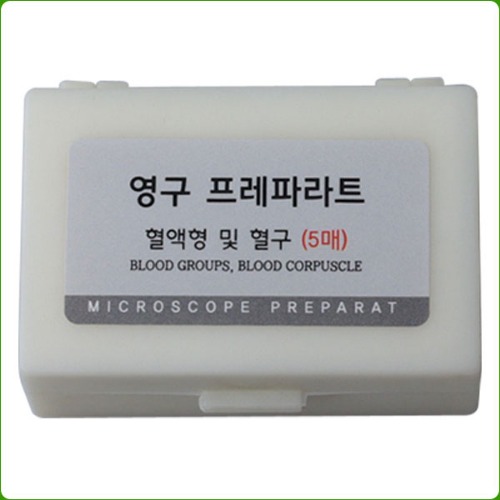 영구프레파라트(혈액형및혈구,5종1조)